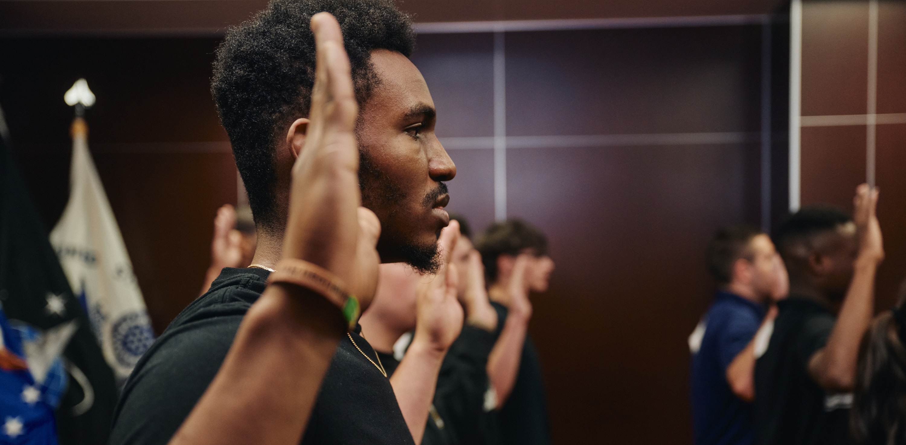 Taking the oath